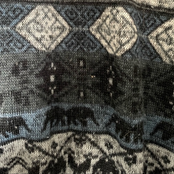 Patterned quarter zip - Picture 4 of 4